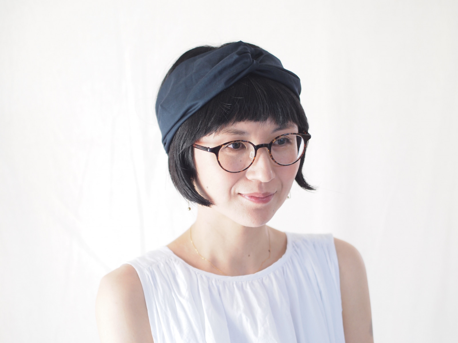 ヘアバンドで簡単 大人のヘアアレンジ 長月 Nagatsuki 岐阜県各務原市の夫婦ユニット