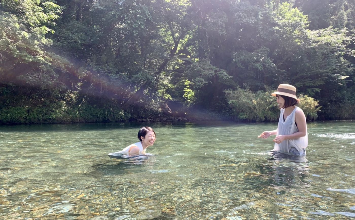 岐阜の川案内 美山で川遊びしてきました 長月 Nagatsuki 岐阜県各務原市の夫婦ユニット